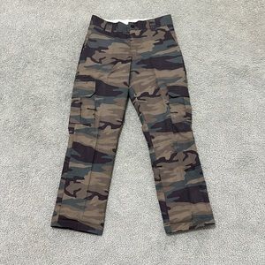 DICKIES Regular Straight Flex Camo Cargo Pants men’s Size 30 x 30